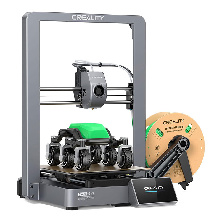 Creality Ender 3 V3 Super 3D -tulostin 600 mms älykäs itsetarkastus